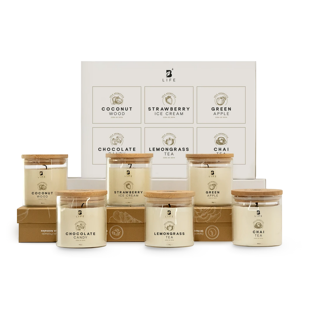 Kit de 6 Velas Harmony Fusion 160