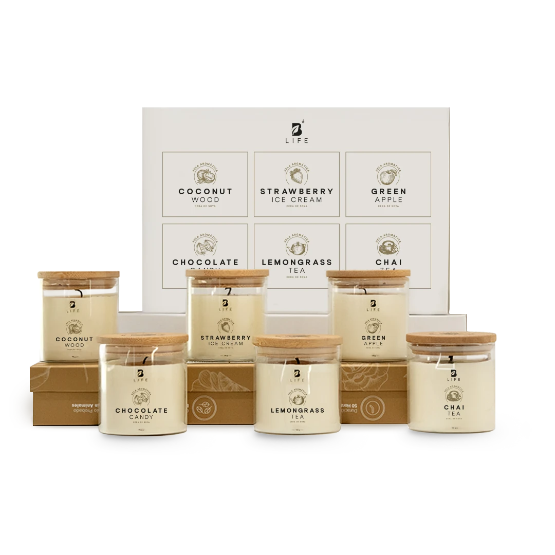 Kit de 6 Velas Harmony Fusion 160