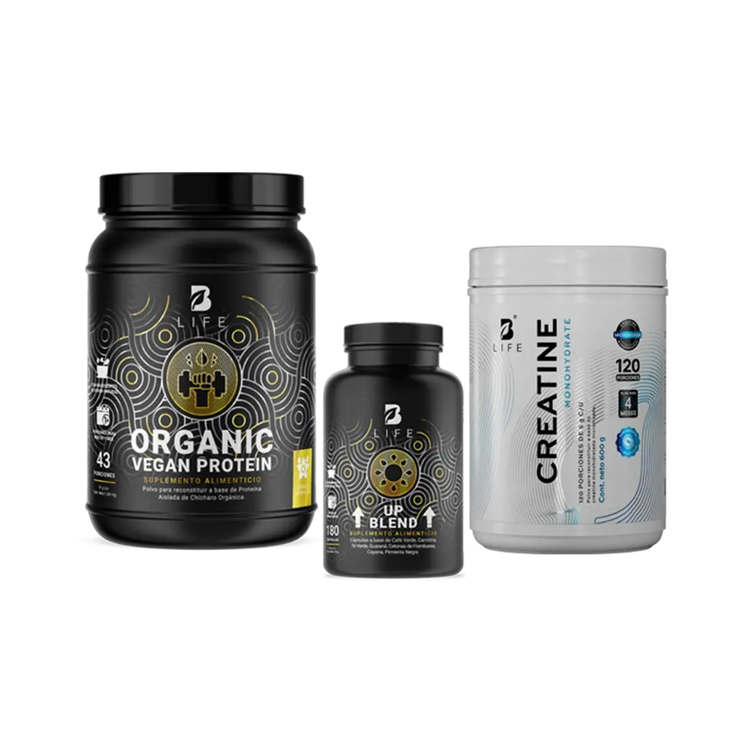 Kit Deportivo B Life. Presentación con Proteína, Creatina y Extractos Naturales