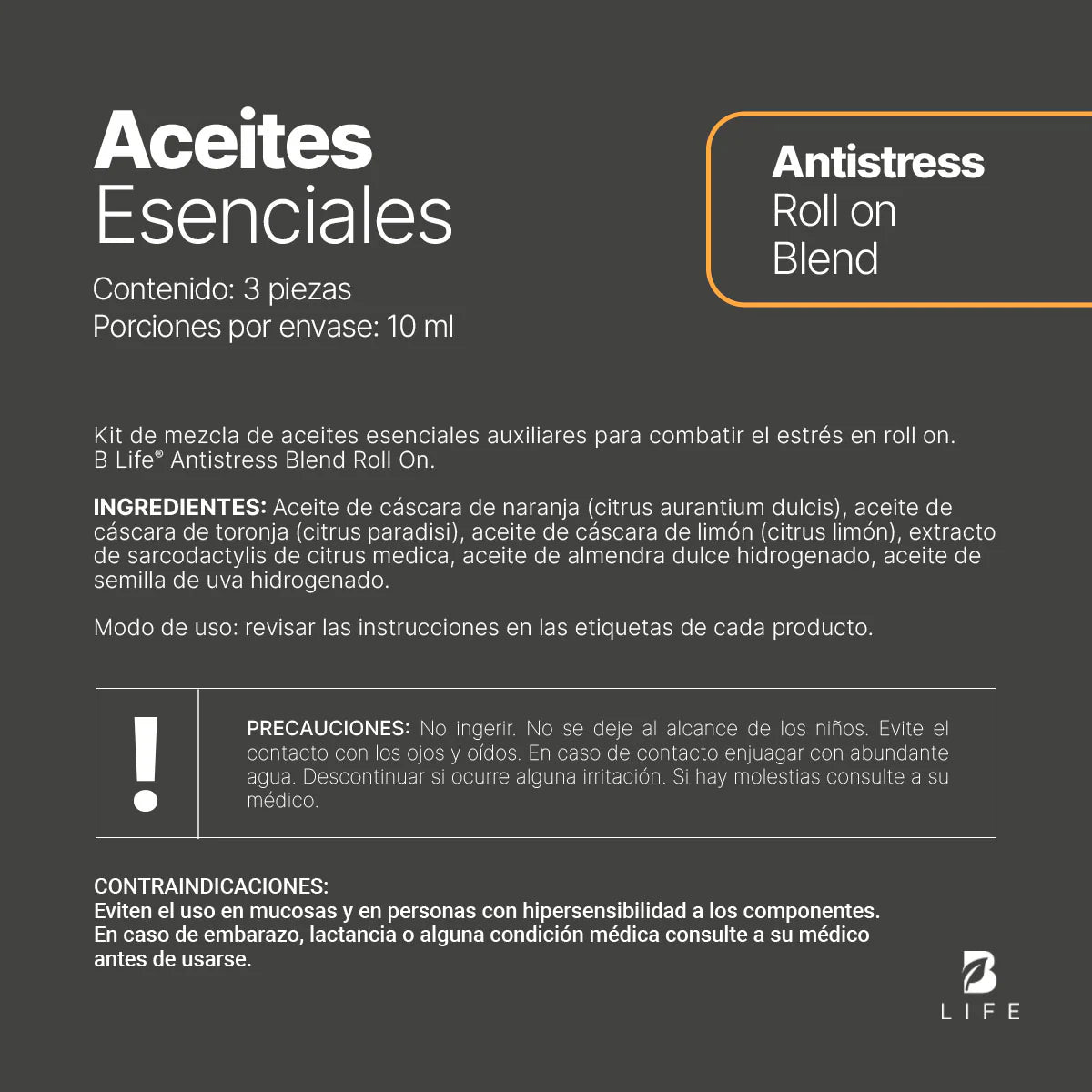 Aceite Roll On