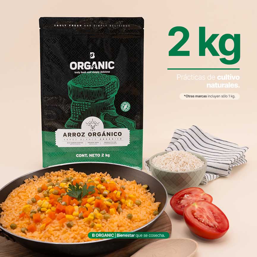 Arroz Blanco Orgánico