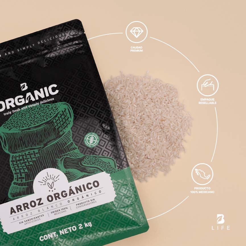 Arroz Blanco Orgánico