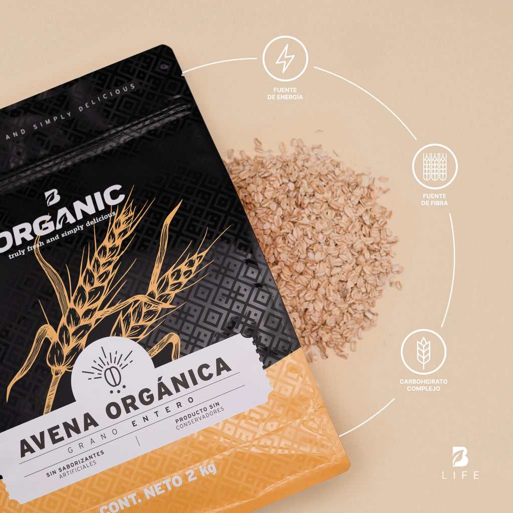 Avena Orgánica Sin Gluten