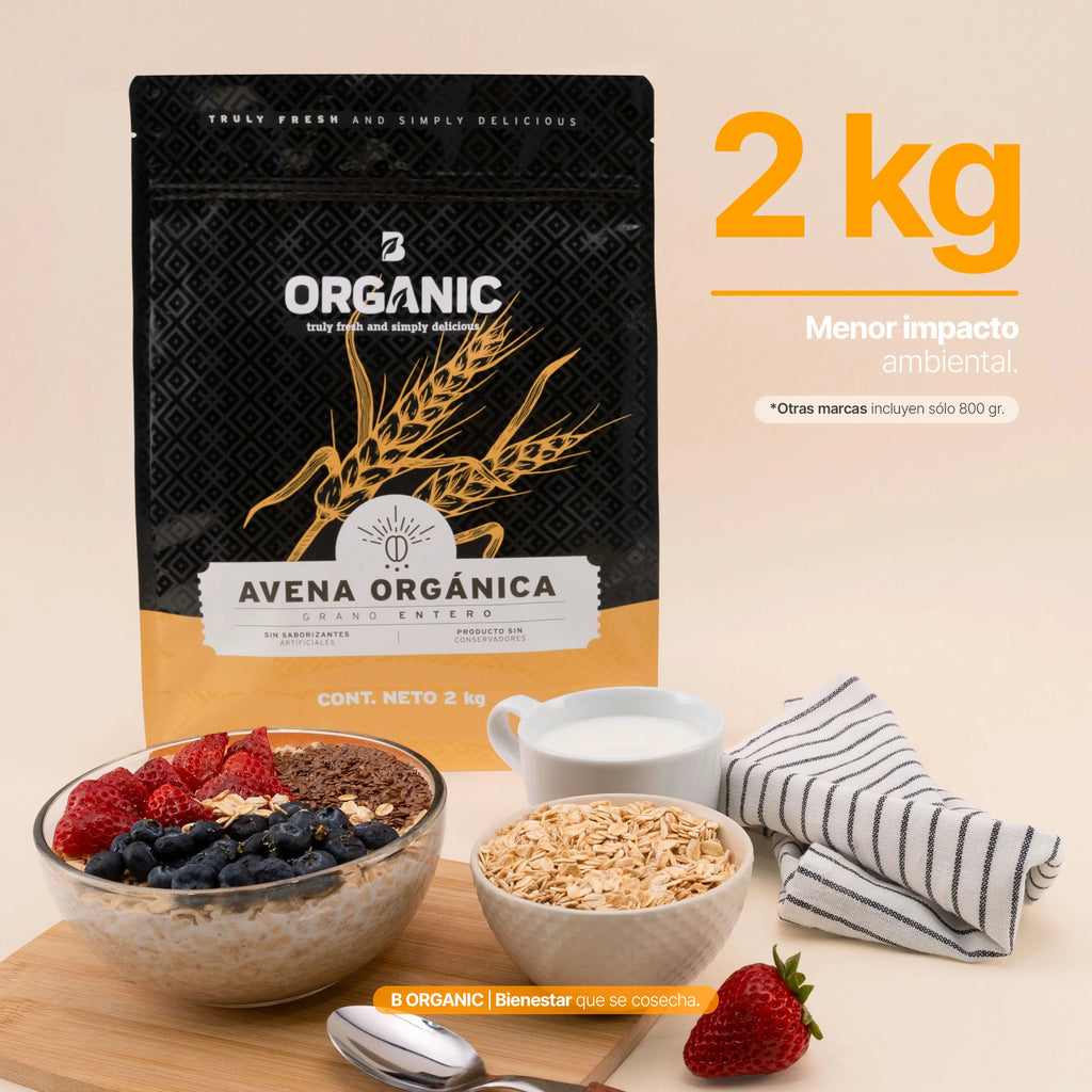 Avena Orgánica Sin Gluten