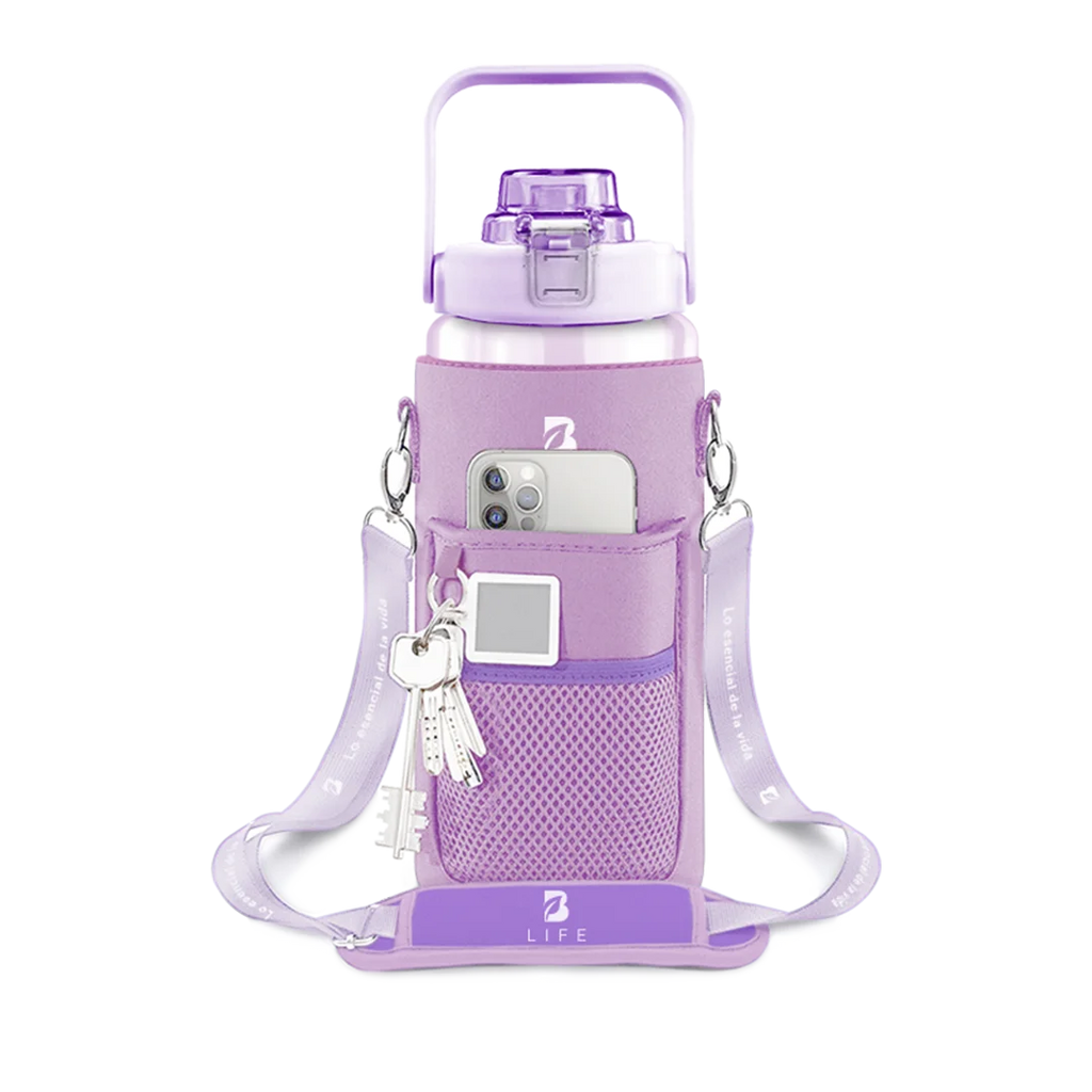 Botella Motivacional | Violeta 2 L - 2 L - B Life®