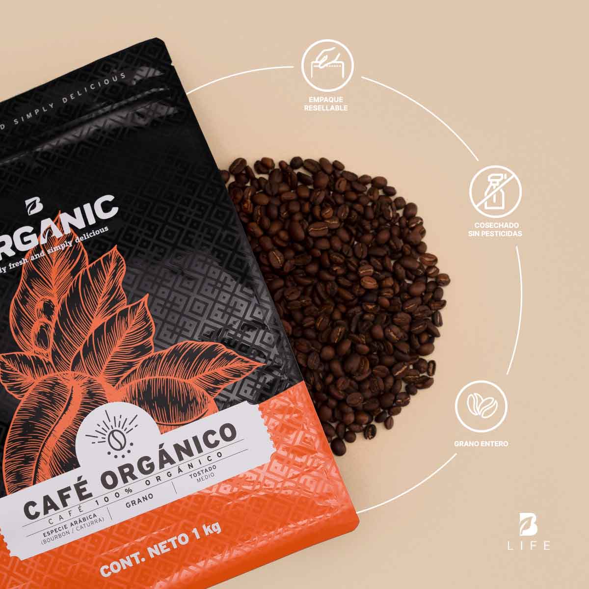 Café en Grano Orgánico