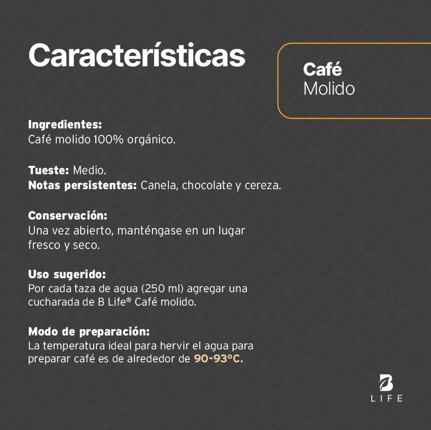 Café Molido Orgánico