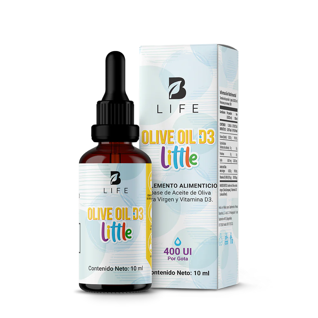 Vitamina D3 en Gotas con Aceite de Oliva