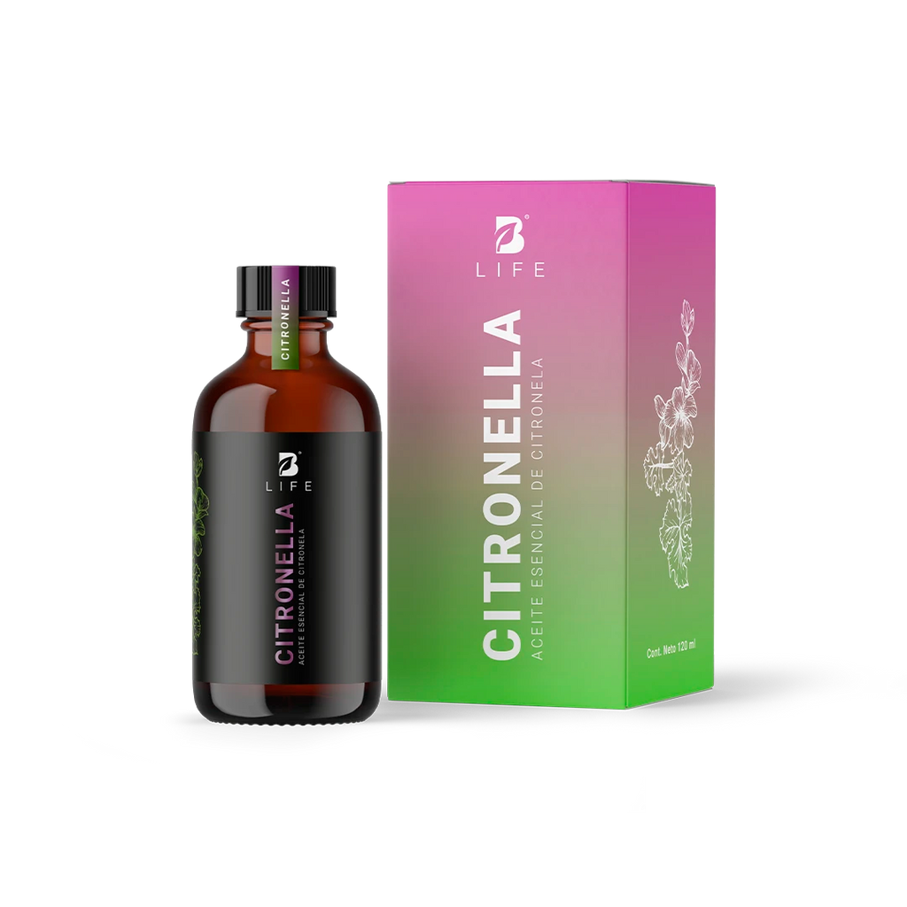 Essential Oil Citronella | Aceite Esencial de Citronela 50 y 120 ml - 120 ml - B Life®