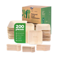 Desechables Hoja de Palma Biodegradable