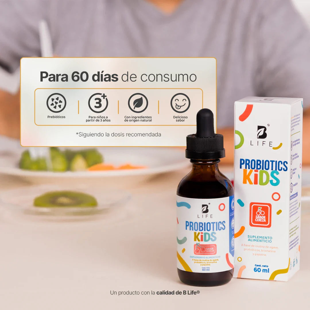Probióticos en Gotas con 9 Cepas, Inulina y Bromelina