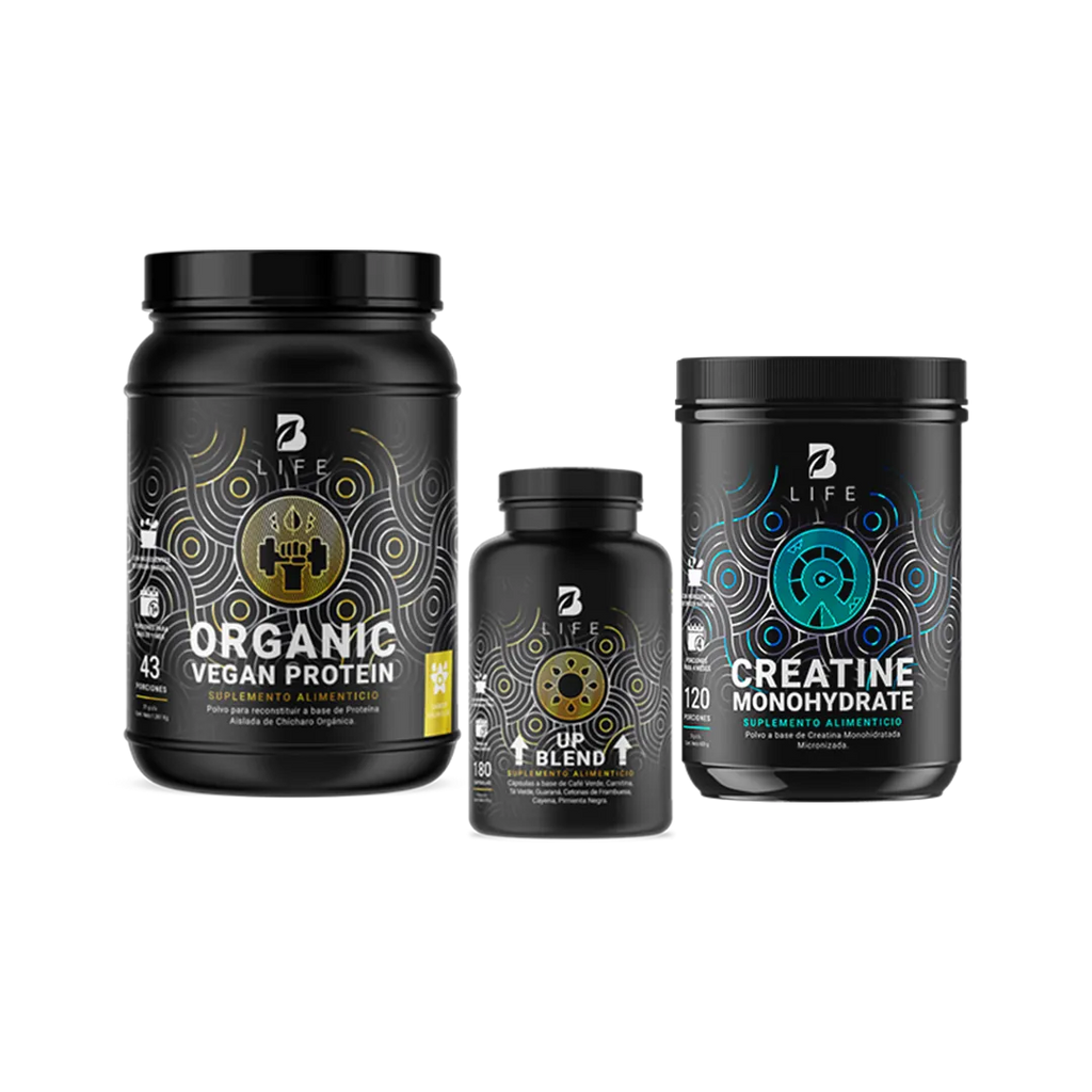Kit Deportivo B Life. Presentación con Proteína, Creatina y Extractos Naturales