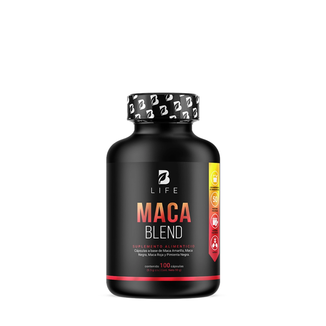 Complejo de Maca Amarilla, Negra y Roja con Pimienta Negra