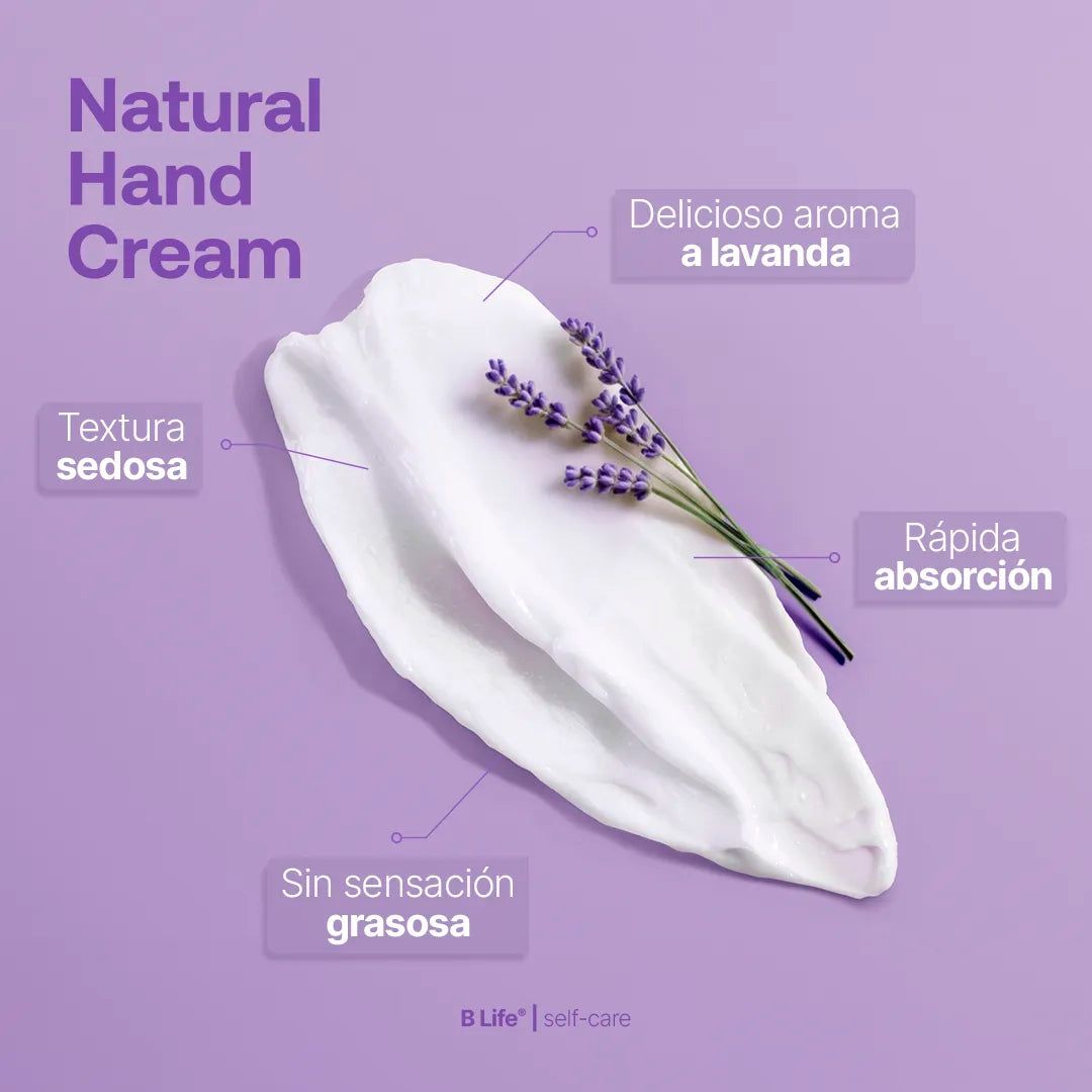 Natural Hand Cream Lavanda