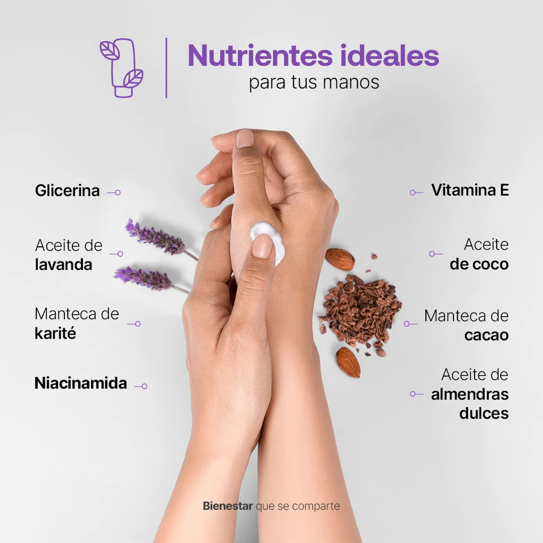 Natural Hand Cream Lavanda