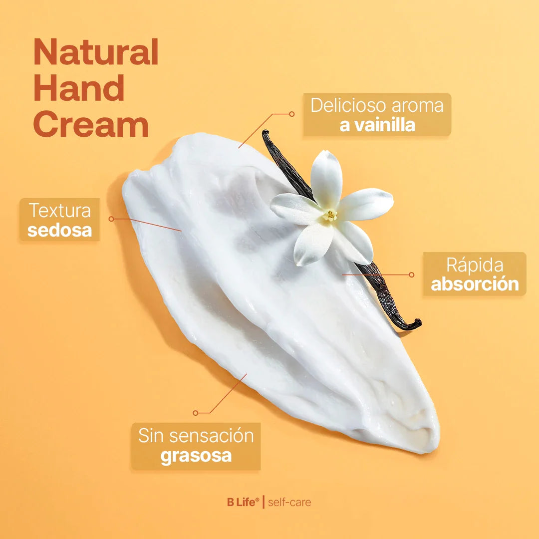 Natural Hand Cream Vainilla