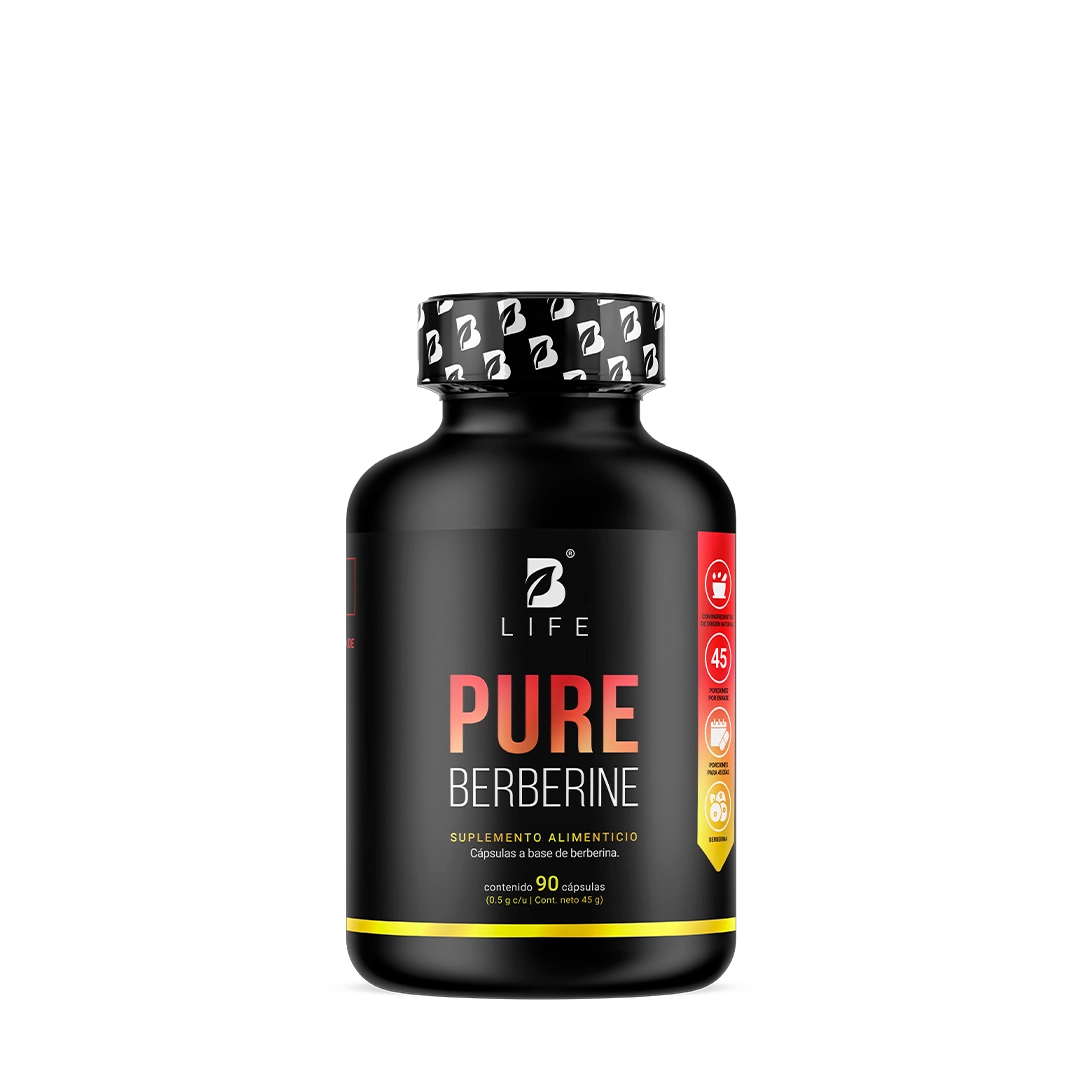 Berberina HCL Pura 500 mg por cápsula