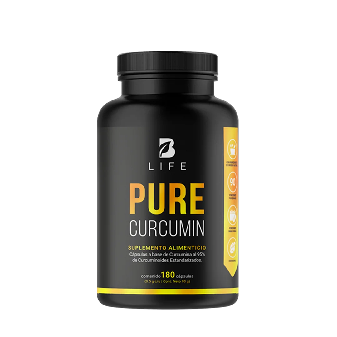 Curcumina Pura | 180 Cápsulas 1000 mg por porción